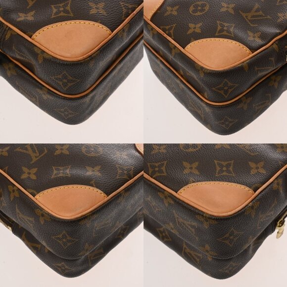 LOUIS VUITTON Brown Monogram Canvas Shoulder Bag - Picture 8 of 11